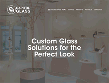 Tablet Screenshot of capitolglassnyc.com